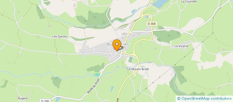 localisation de l'entreprise LA FERMETURE EN OR à BUXIERES-LES-MINES
