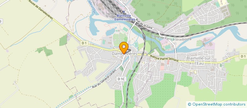 localisation de l'entreprise LA FERMETURE FRANCAISE à DOMBASLE SUR MEURTHE