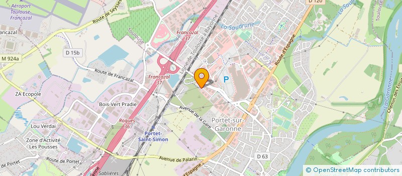 localisation de l'entreprise LA FERMIERE  PORTET-SUR-GARONNE