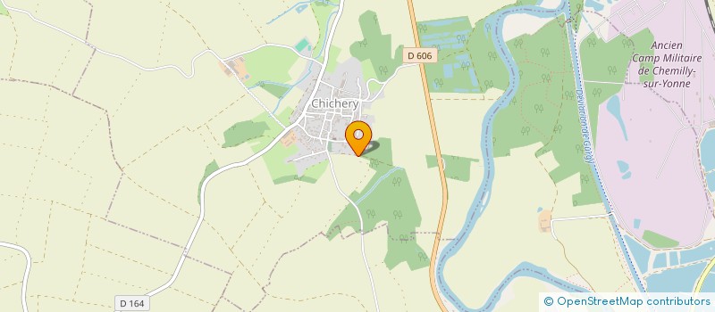 localisation de l'entreprise LA FERMIERE DE CHICHERY à CHICHERY