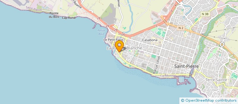localisation de l'entreprise LA FERRANDIERE à SAINT-PIERRE