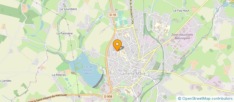 localisation de l'entreprise LA FERTE RENOV à LA FERTE MACE