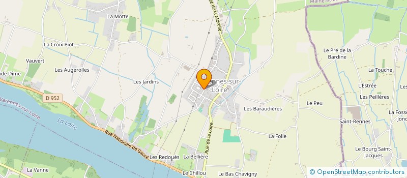localisation de l'entreprise LA FESSARDIERE DE TURQUANT à TURQUANT