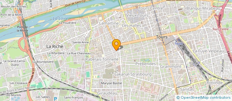 localisation de l'entreprise LA FESSEE MUSICALE  TOURS