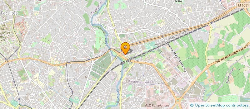 localisation de l'entreprise LA FESTIVE ORGANISATION  CASTELNAU-LE-LEZ