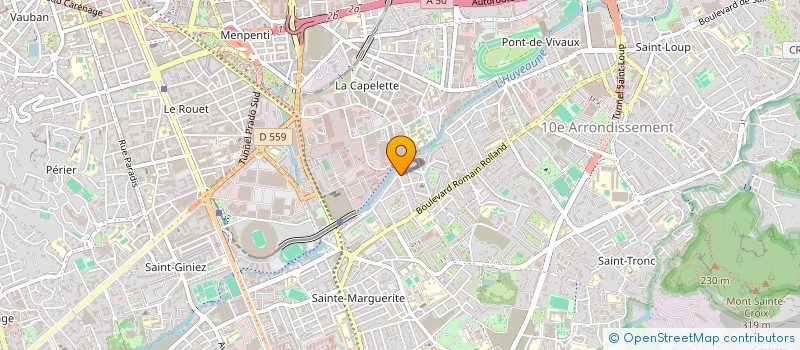 localisation de l'entreprise LA FETE à MARSEILLE