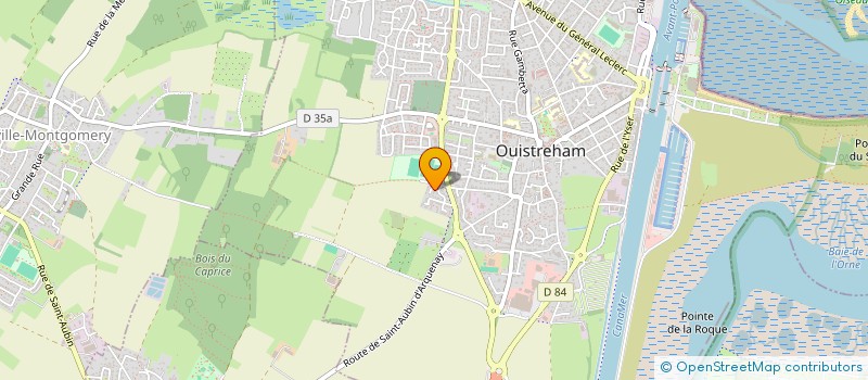 localisation de l'entreprise LA FETE DES ARTISTES à OUISTREHAM