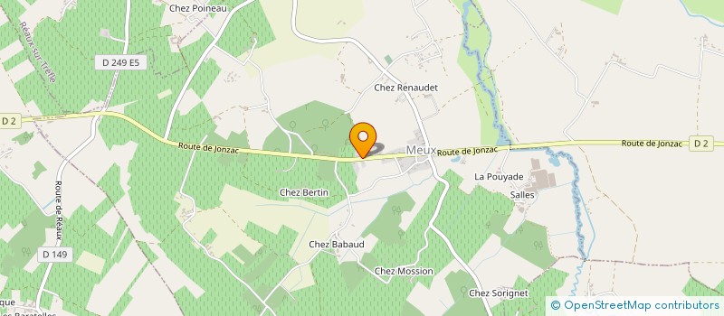 localisation de l'entreprise LA FETE EN MUSIQUE  MEUX