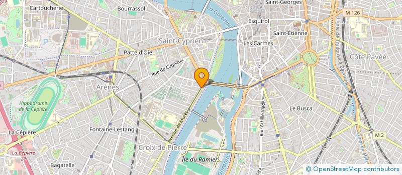 localisation de l'entreprise LA FEUILLE à TOULOUSE