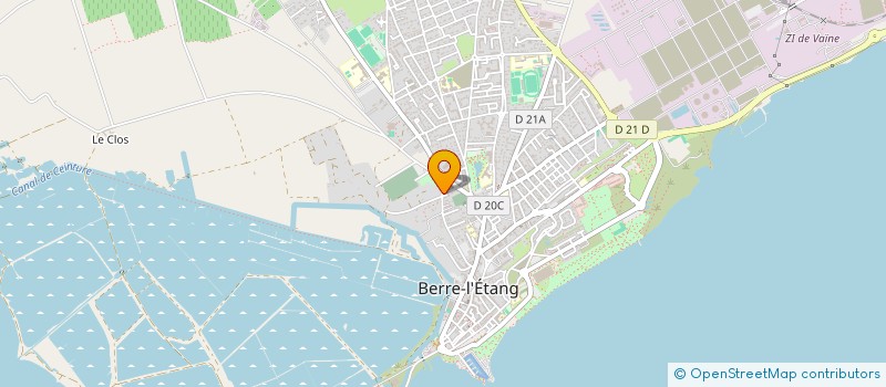 localisation de l'entreprise LA FEUILLE DU MURIER à BERRE-L'ETANG