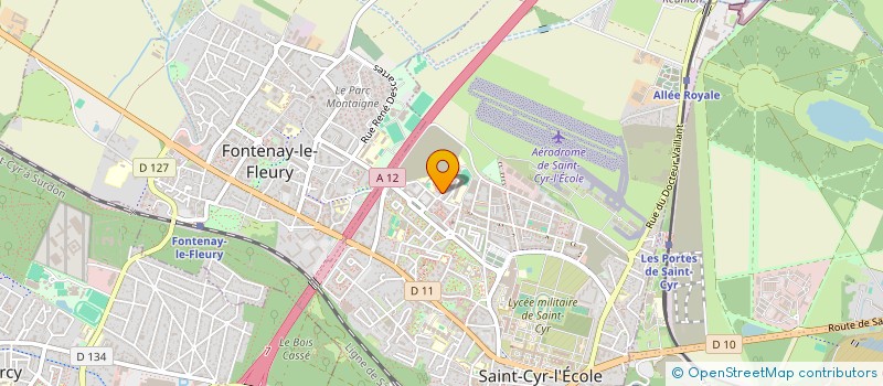 localisation de l'entreprise LA FEUILLE SONGE à SAINT-CYR-L'ECOLE