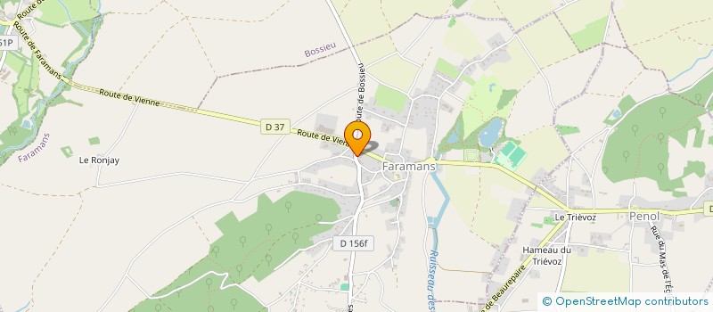 localisation de l'entreprise LA FEYTA  FARAMANS