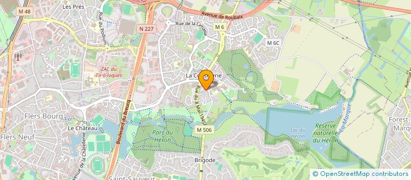 localisation de l'entreprise LA FIANCEE DU PIRATE  VILLENEUVE-D'ASCQ