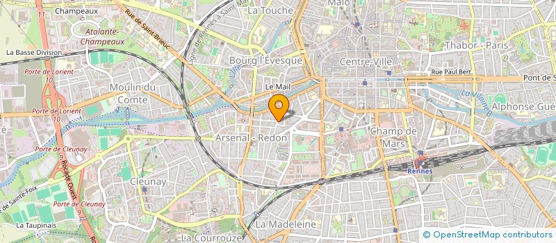 localisation de l'entreprise LA FIB  RENNES