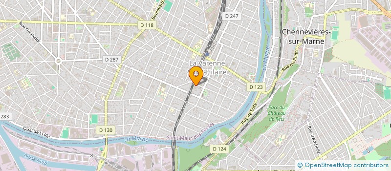 localisation de l'entreprise LA FIBRE à SAINT-MAUR-DES-FOSSES