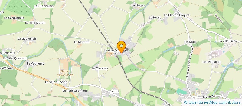 localisation de l'entreprise LA FIBRE DU BOIS  CORSEUL