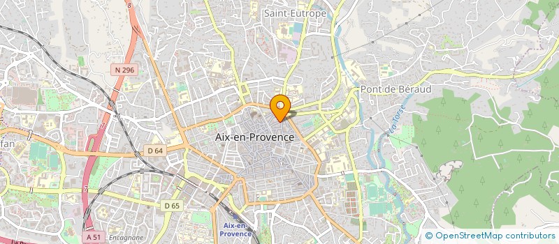 localisation de l'entreprise LA FIBULE  AIX-EN-PROVENCE