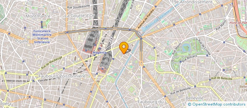 localisation de l'entreprise LA FIDUCIAIRE PARODI  PARIS