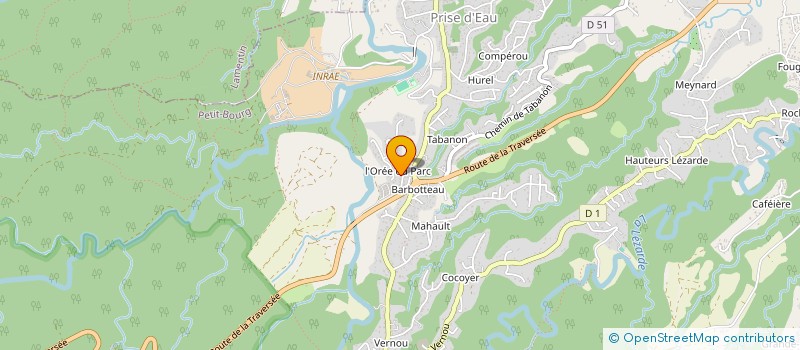 localisation de l'entreprise LA FIDUCIAIRE PHC à PETIT-BOURG