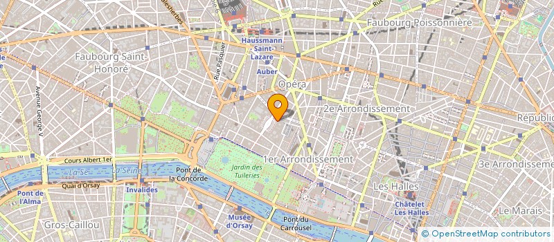 localisation de l'entreprise LA FIERMONTINA SARL à PARIS