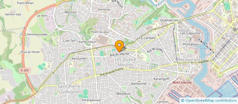 localisation de l'entreprise LA FIERTE DES NOTRES à BREST