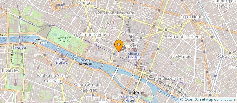 localisation de l'entreprise LA FIESTA à PARIS