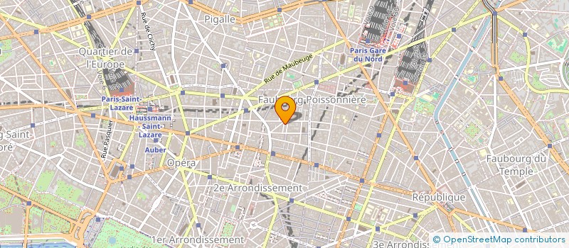 localisation de l'entreprise LA FIESTA  PARIS