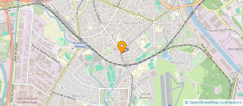 localisation de l'entreprise LA FIESTA à STRASBOURG