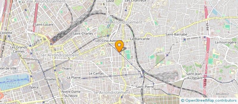 localisation de l'entreprise LA FIESTA BOUM BOUM à MARSEILLE
