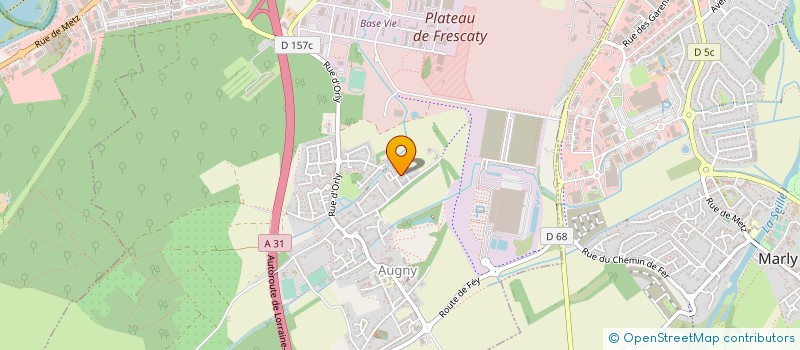 localisation de l'entreprise LA FIESTA LORRAINE  AUGNY