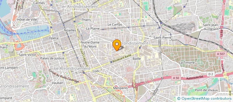 localisation de l'entreprise LA FIESTA MARSEILLAISE à MARSEILLE