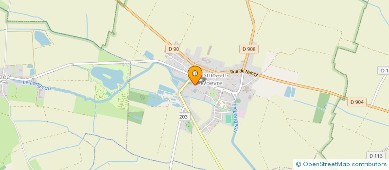 localisation de l'entreprise LA FIEVRE DU SAMEDI SOIR à FRESNES-EN-WOEVRE