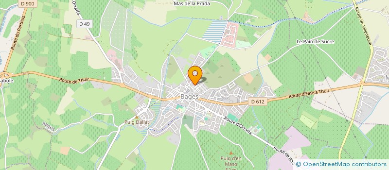 localisation de l'entreprise LA FIGUERE à BAGES