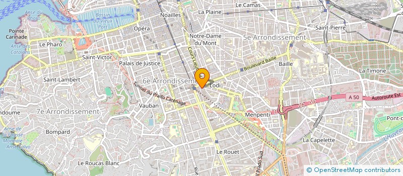 localisation de l'entreprise LA FIGUEROA à MARSEILLE