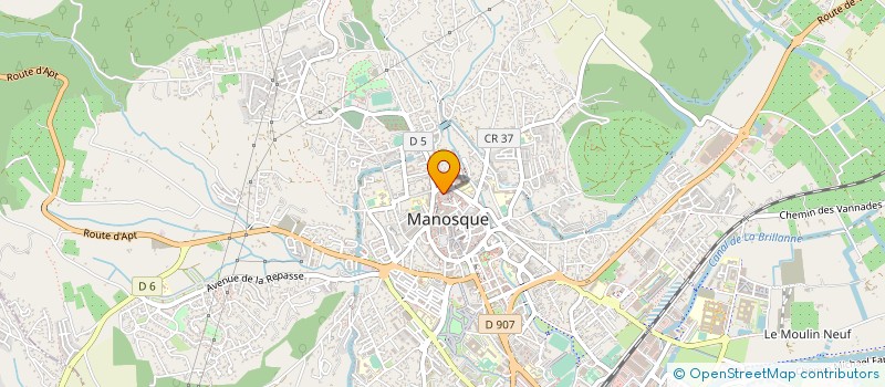 localisation de l'entreprise LA FIGUIERE à MANOSQUE