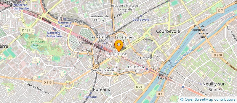 localisation de l'entreprise LA FILIERE BETON à CLICHY