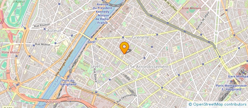 localisation de l'entreprise LA FILLE  PARIS