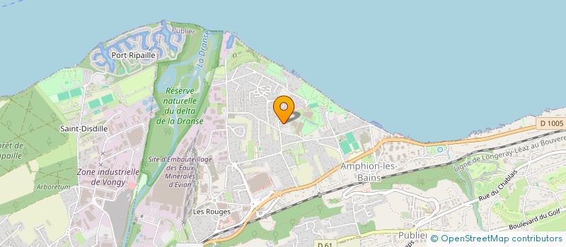 localisation de l'entreprise LA FIN D'VENT  PUBLIER