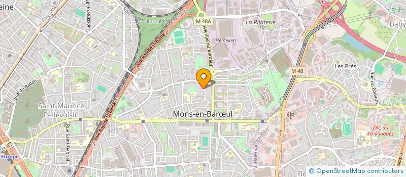 localisation de l'entreprise LA FINANCE AVEC L'HUMAIN  MONS-EN-BARUL