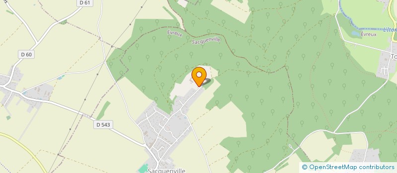 localisation de l'entreprise LA FINANCIERE  SACQUENVILLE