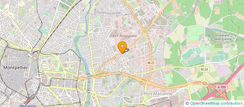 localisation de l'entreprise LA FINANCIERE ALIXAN à MONTPELLIER