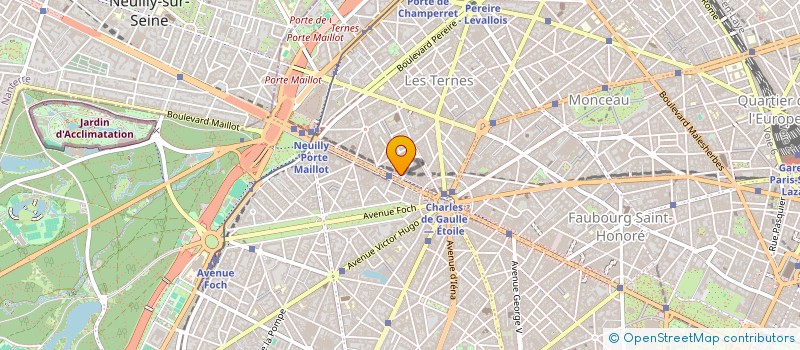 localisation de l'entreprise LA FINANCIERE ARSTIME  SAINTE-FOY