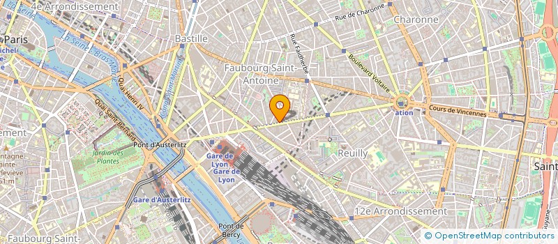 localisation de l'entreprise LA FINANCIERE CITEAUX  PARIS