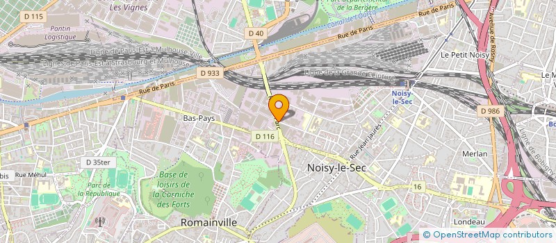 localisation de l'entreprise LA FINANCIERE CONNECTT à NOISY-LE-SEC