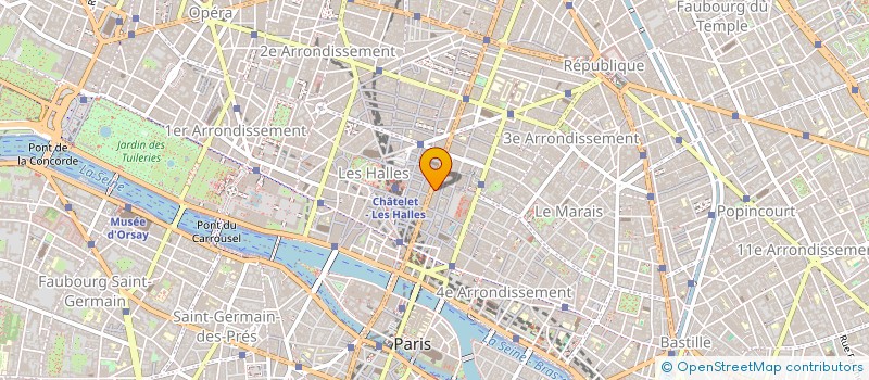 localisation de l'entreprise LA FINANCIERE D'ASSAS  PARIS