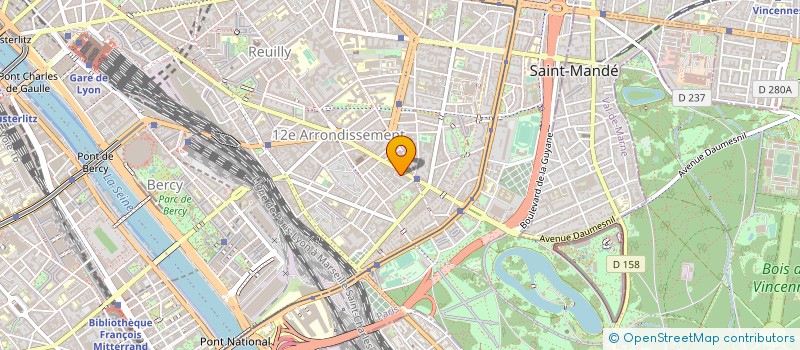 localisation de l'entreprise LA FINANCIERE D'INVESTISSEMENT  PARIS