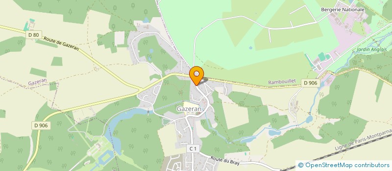 localisation de l'entreprise LA FINANCIERE DE BREHAT  GAZERAN