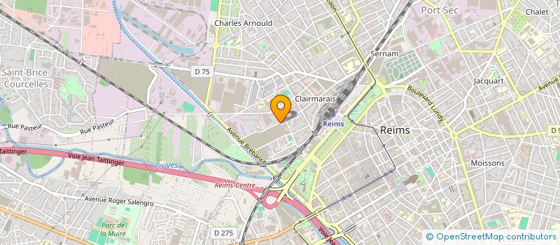localisation de l'entreprise LA FINANCIERE DE CHAMPAGNE ARDENNE à REIMS