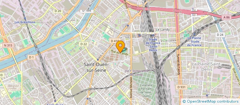 localisation de l'entreprise LA FINANCIERE DE L ATELIER à SAINT-DENIS