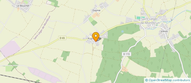 localisation de l'entreprise LA FINANCIERE DE L'ORMEAU  THOUARS